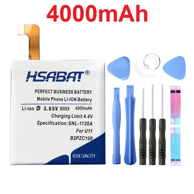 

HSABAT B2PZC100 4000mAh Battery for HTC U11 U-3U Batteries