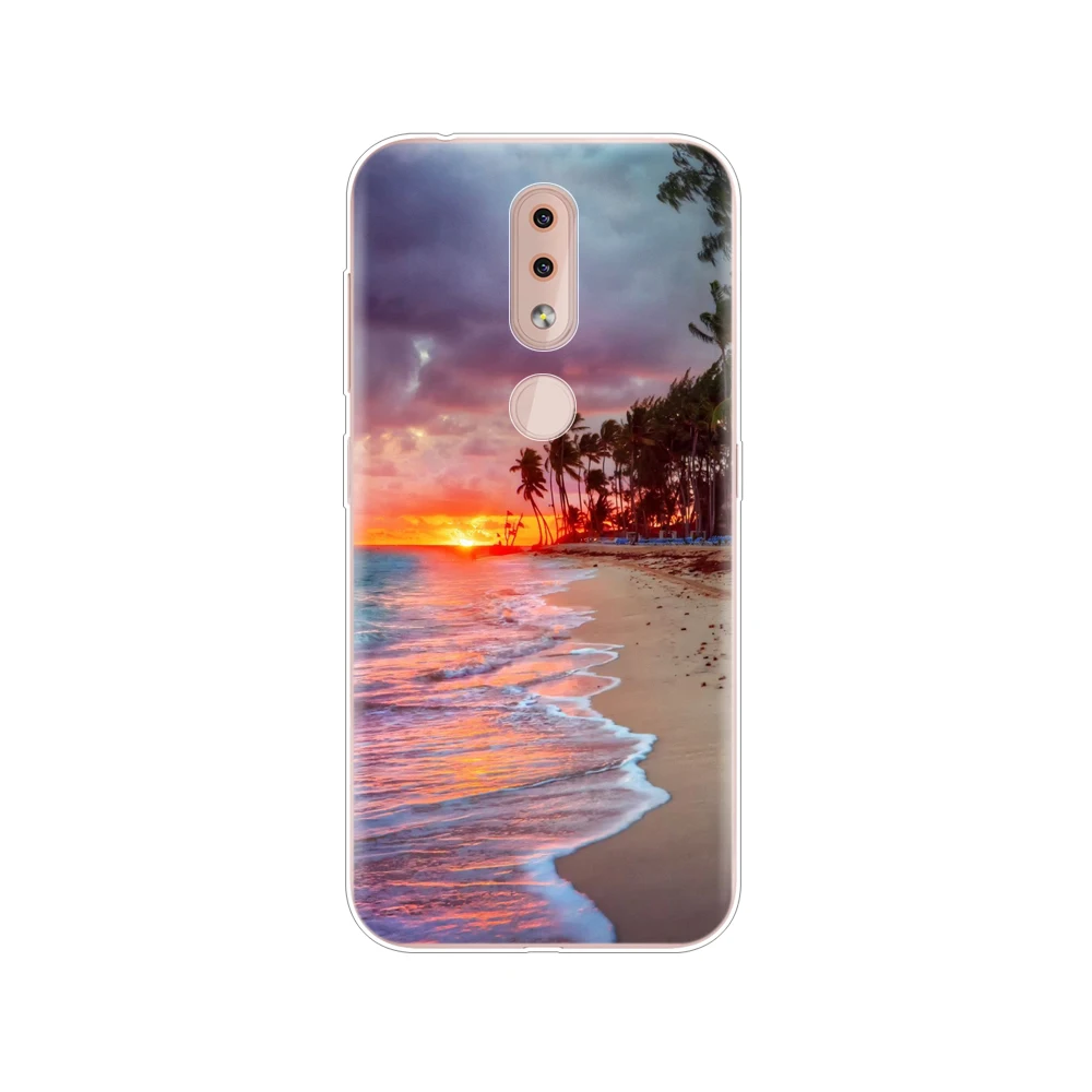 Чехол для Nokia 4 2 чехол накладка силиконовый мягкий TA 1157 1150 1133 1149 1152 etui