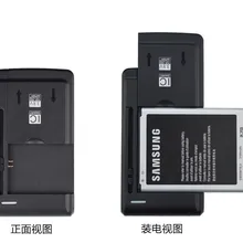 Батарея Зарядное устройство для samsung Galaxy A3 A5 A7 J5/J7/J3 S4/S3/S5/Mini Note 4/3/2 Батарея адаптер для зарядного устройства, 10 шт./партия