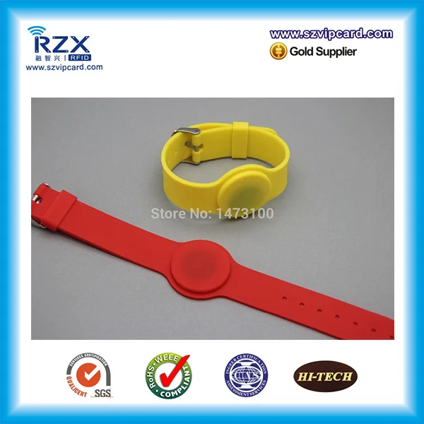 RFID Браслет 10 шт. силиконовый регулируемый TK4100 125 кГц браслет