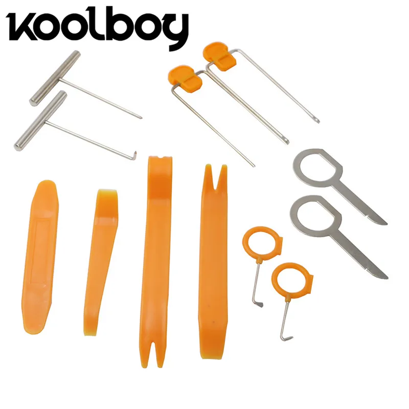 Koolboy 12 шт./компл. инструменты для снятия панели автомобиля DVD ремонта стерео