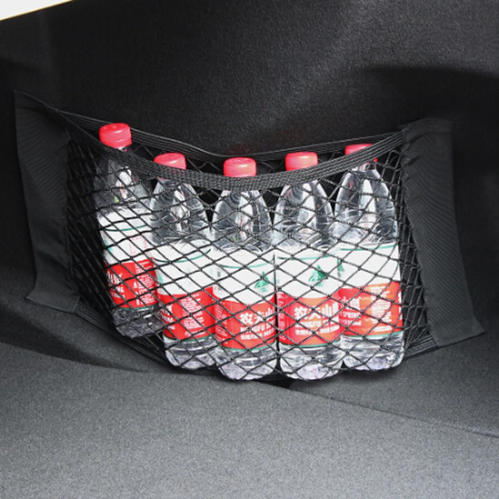 

Car Storage Bag Mesh Net Bag Pocket for seat ibiza fr mazda cx-5 2017 2018 honda accord mazda cx5 2016 kia sportage 2011