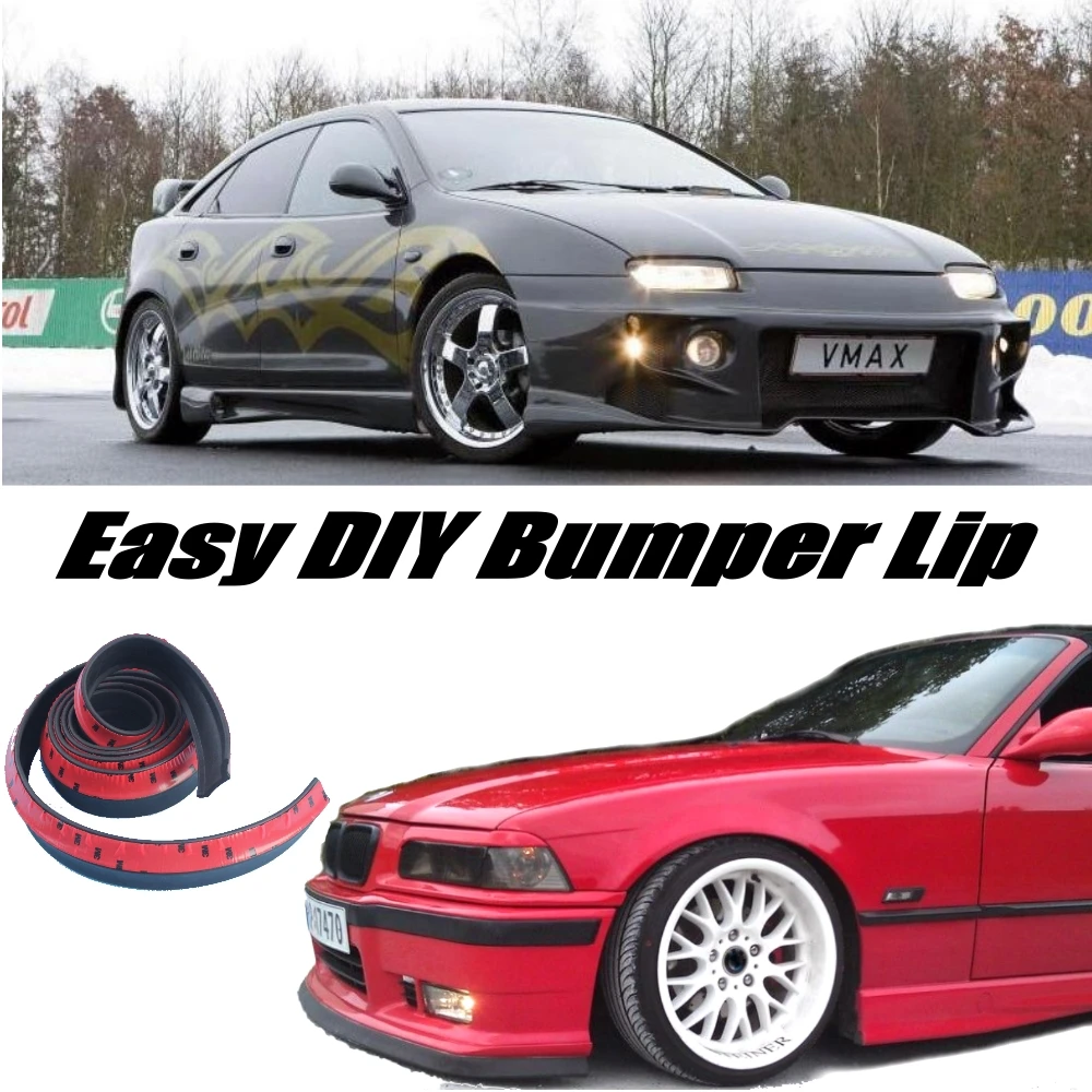 

NOVOVISU Bumper Lip Deflector Lips For Mazda 323 Familia Allegro Areis Protege Etude Front For Car Tuning / Body Kit Wing