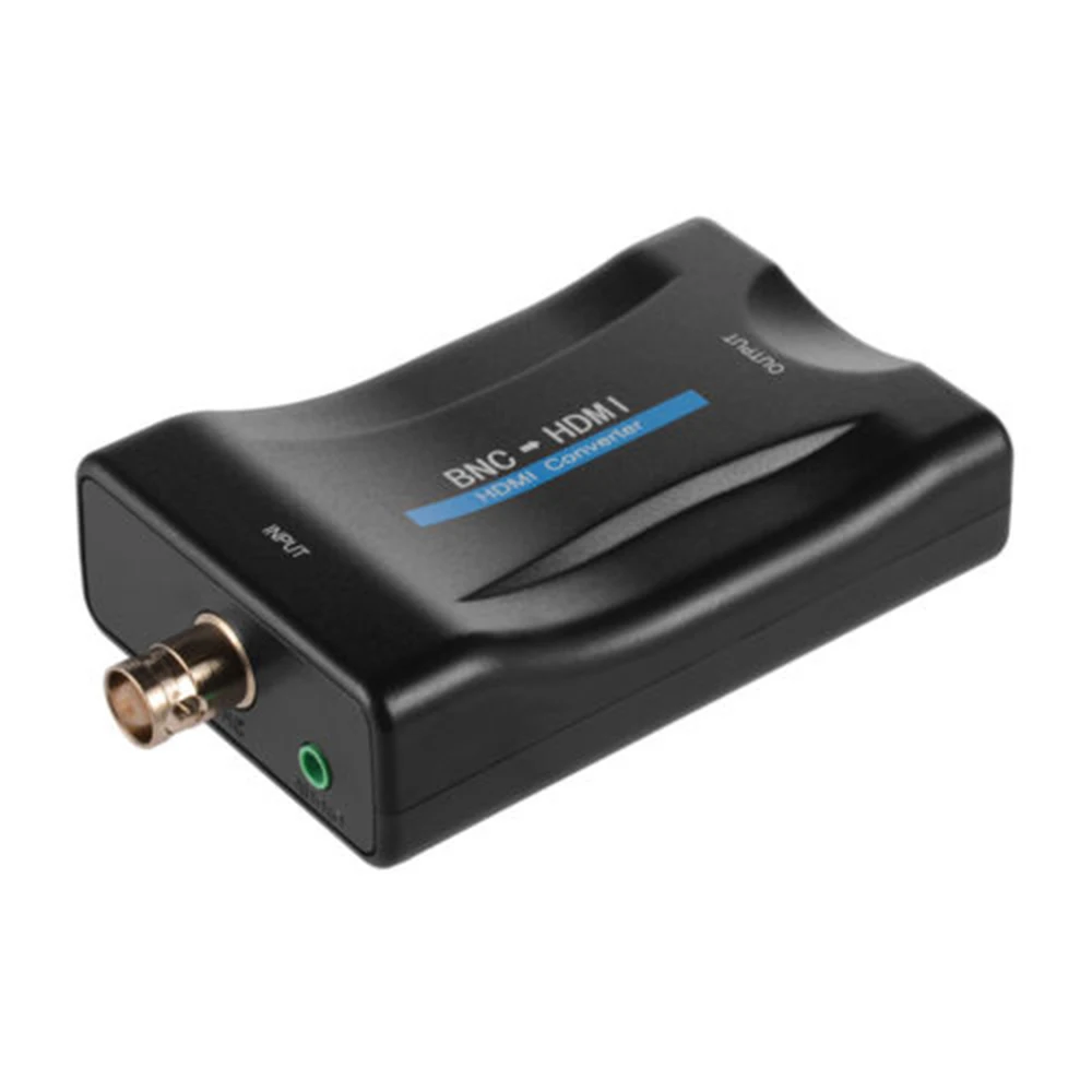Для HDTV проектор видео мини с аудио 1 шт. BNC к HDMI конвертер адаптер для камеры/CCTV/DVR