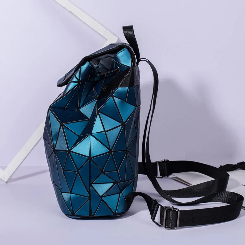 Новинка Bao, светящиеся рюкзаки для женщин, Модный повседневный рюкзак для девушек, складные сумки для девочек, школьный рюкзак с геометрическим рисунком, женские школьные сумки