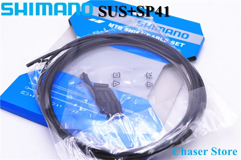 SHIMANO MTB Shift Cable Set горный велосипед SP41 внешний корпус+ кабель