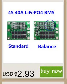 4S 50A BMS доска 3,2 V железная фосфат/LiFePO4 батарея BMS доска с балансом