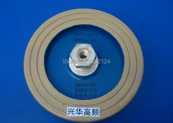 

High Frequency voltage ceramic disc capacitor RDF110C-S 300PF 30KVHF 25KVDC 90KVA
