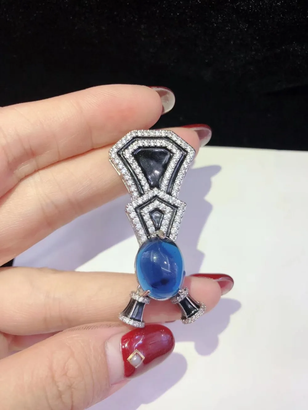 

Y153 Flower Golden plated Paved CZ Necklace Pendant Clasp Cubic Zirconia Jewelry Connector DIY Fine Jewellery Making