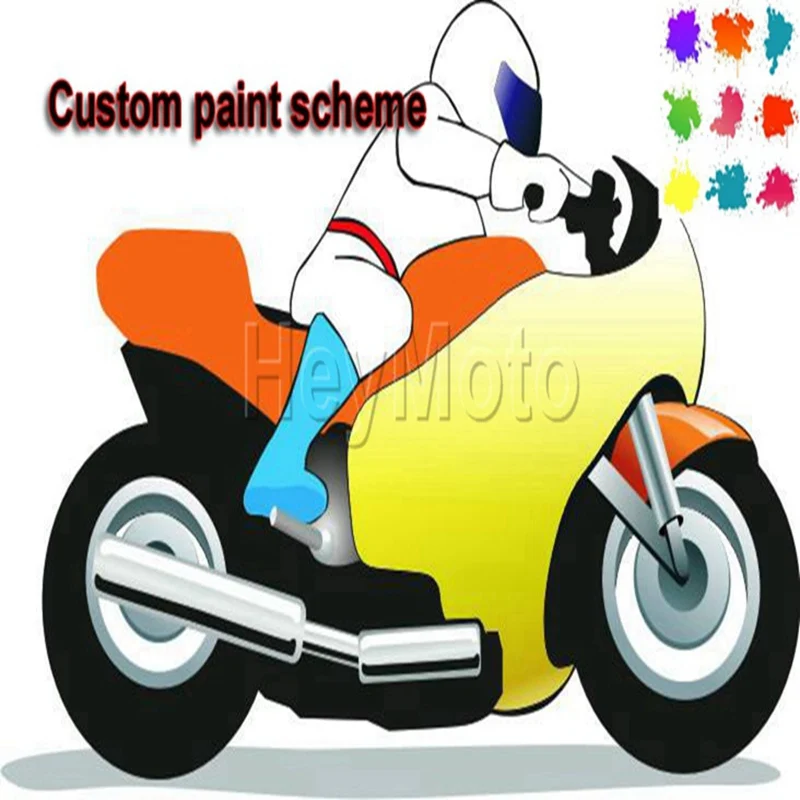 Пользовательские мотоциклетные Обтекатели для ZZR250 1990 1991 1992 1993 1994 1995 1996 ZZR 250 90 96 +