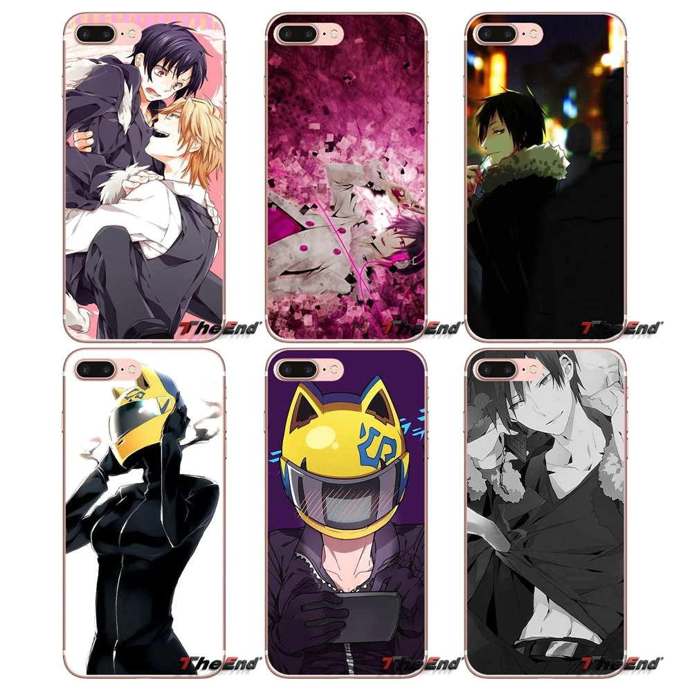 Для Sony Xperia Z Z1 Z2 Z3 Z5 compact M2 M4 M5 E3 T3 XA Aqua LG G4 G5 G3 G2 Mini Capa TPU чехол DuRaRaRa Orihara Izaya Heiwajima |
