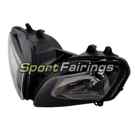 Пластиковые OEM фары для YZF1000 R1 2002 2003 фары мотоцикла части черные прозрачные лампы части Спортивного Велосипеда