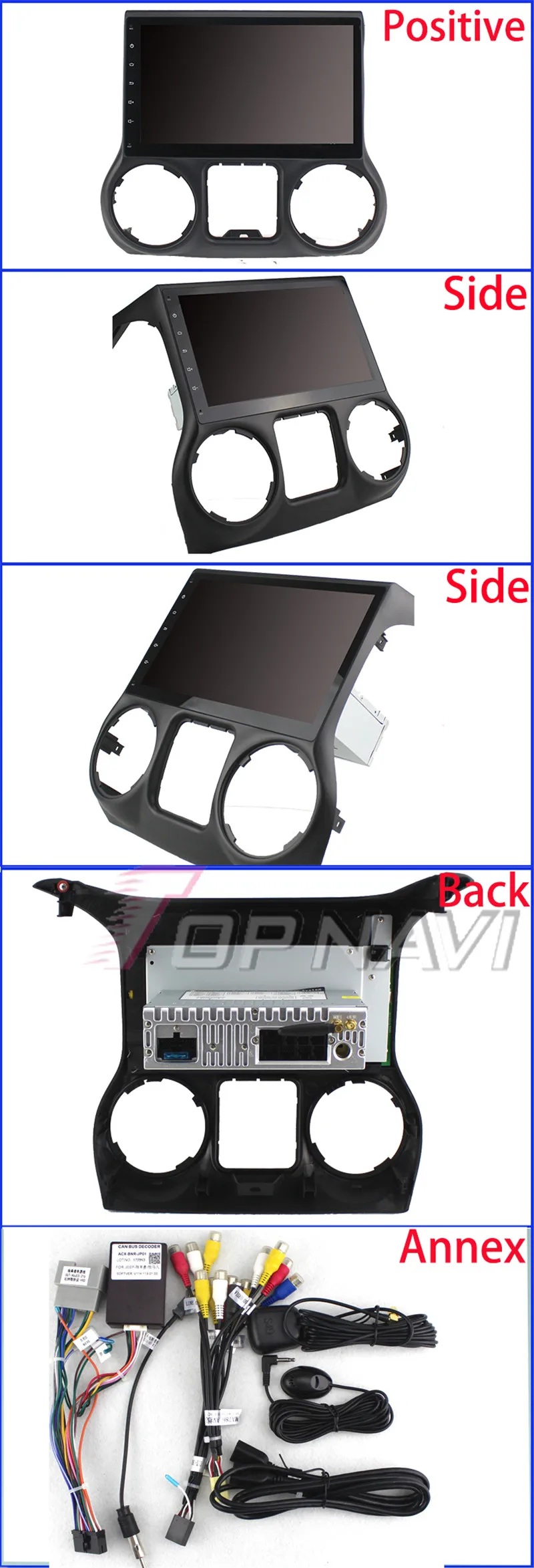 magnitol 2 din For Jeep Wrangler 2011