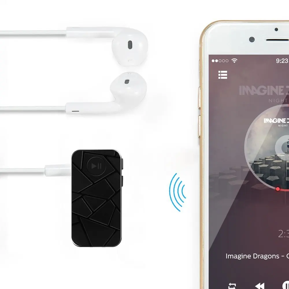 Bluetooth 4 1 handsfree Aux 3 5 мм автомобильный набор беспроводной музыкальный приемник