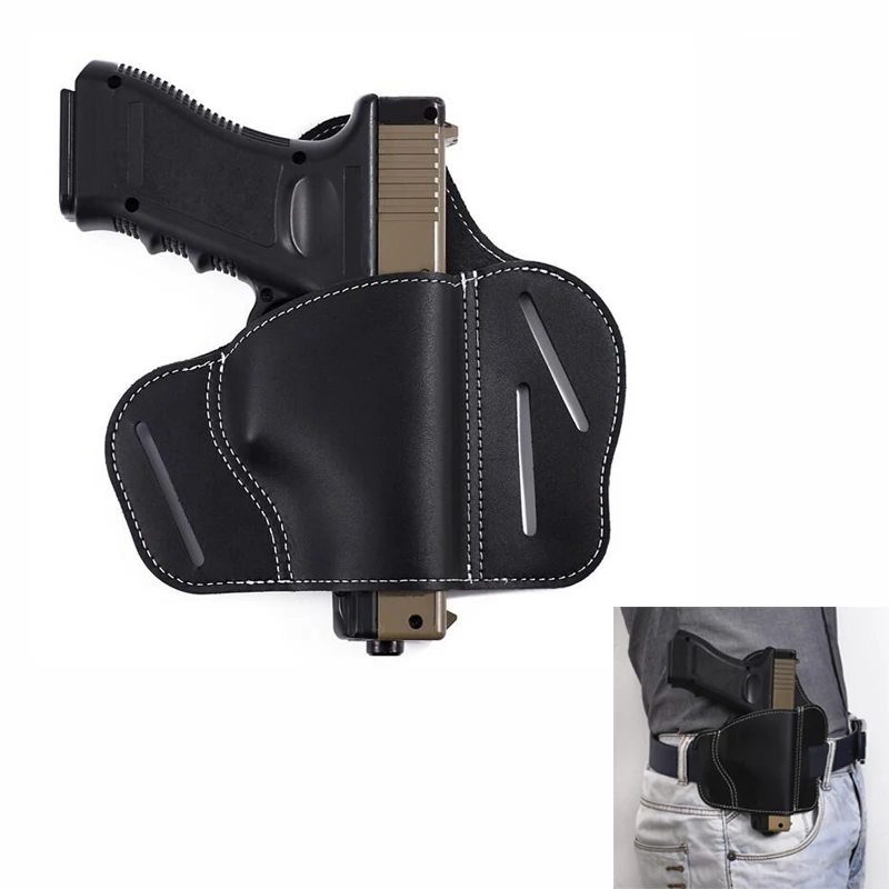 High Quality Tactical Concealed Pistol Belt Holster Airsoft Hunting