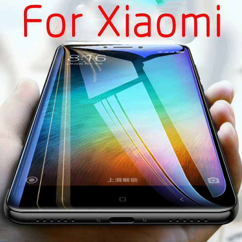 Защитный чехол для xiaomi mi max2 Полноэкранный протектор из закаленного стекла mimax3