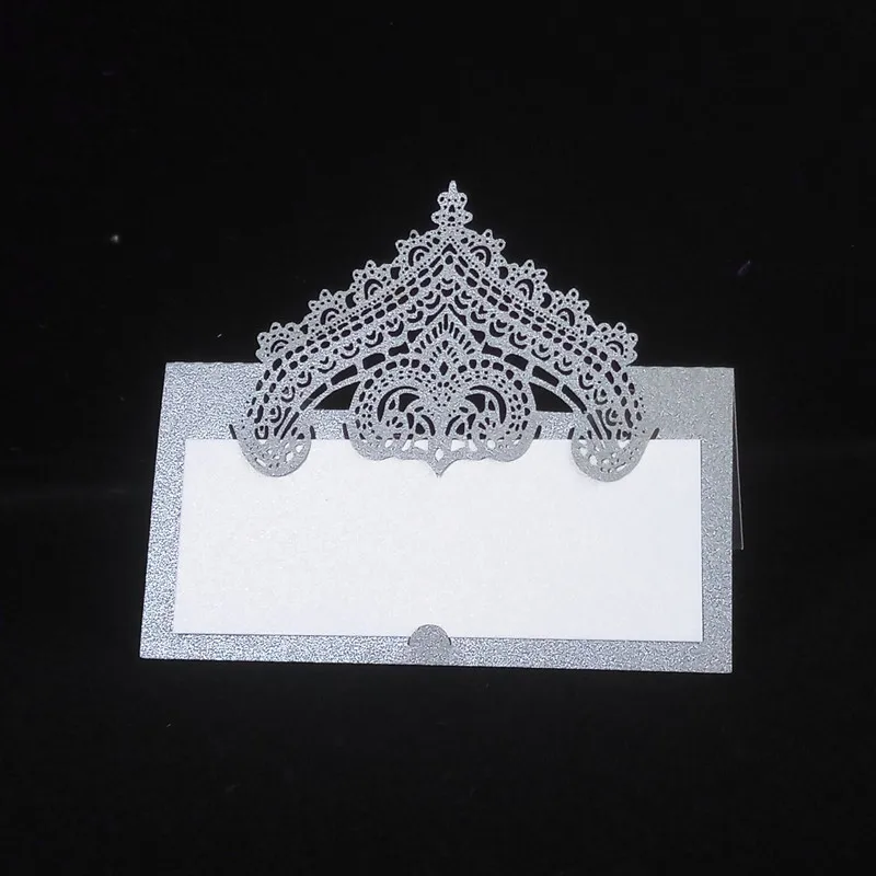 

100pcs Guest Name Place Invitation Cards Favor Decoration Wedding Love Heart Laser Cut Wedding Party Card Table Wine 5ZZ49