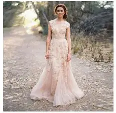 dusty pink boho dress