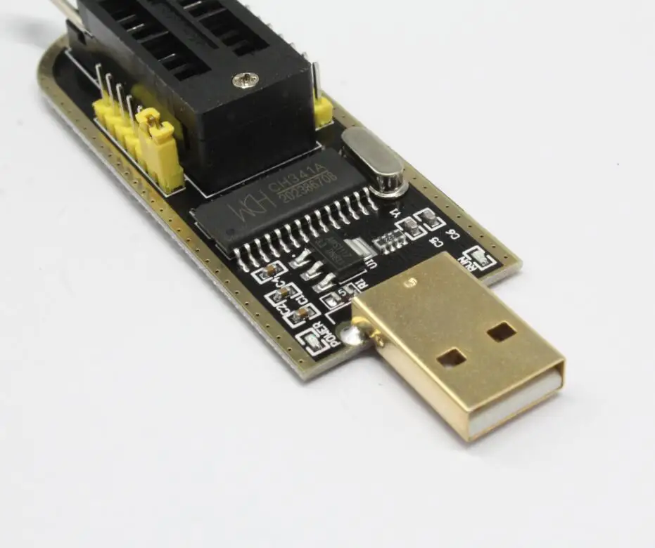 10 шт. CH341A CH341 24 25 серии флэш-память EEPROM BIOS USB программатор с программным обеспечением и Драйвером