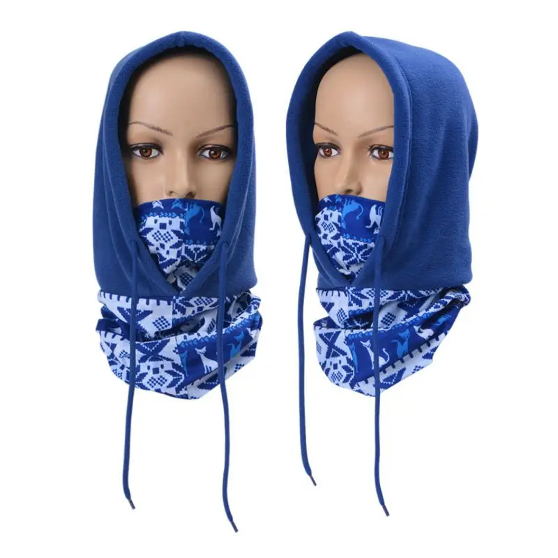 

Women Men Winter Warm Cycling Face Mask Balaclava Hood Cap Thick Windproof Anti-smog Skiing Headwear