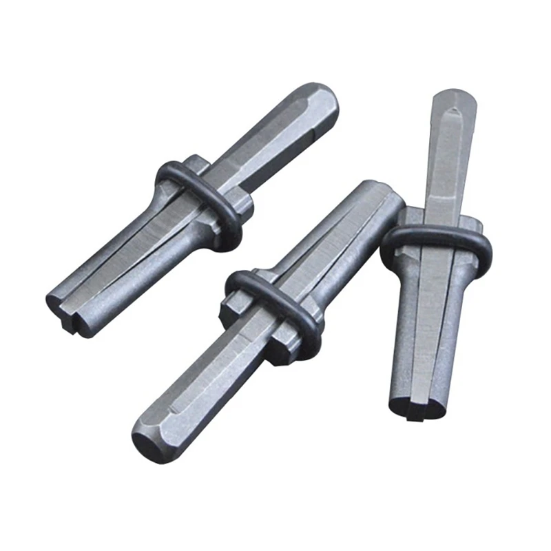 Industrial Grade 9/16 Inch Plug Wedge And Feather Shims Concrete Marble Granite Rock Stone Splitter Hand Tools