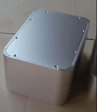 full aluminum round big volum hifi audio DIY case enclosure amplidier chassis