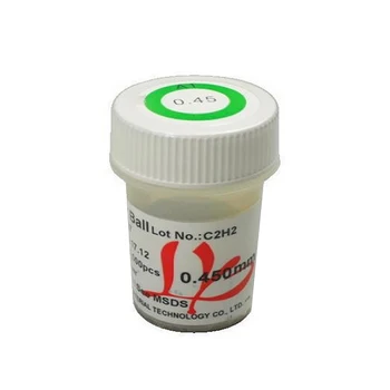 

250k PMTC leaded solder balls 0.45mm for bga rework reballing ball station