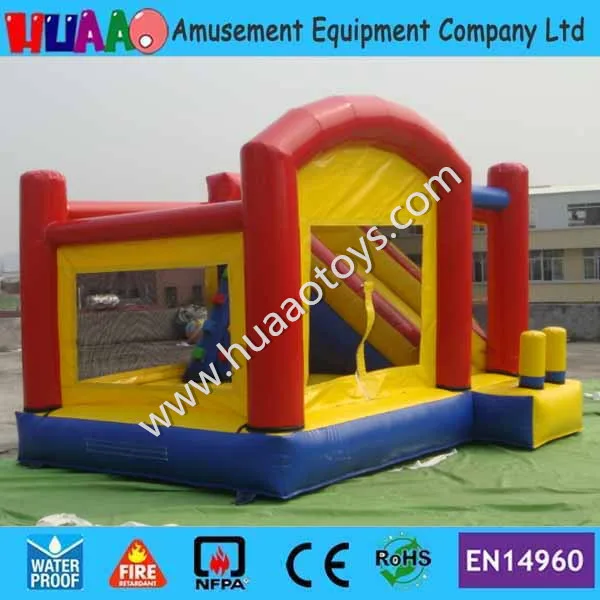 

Cheap Commercial Inflatable Bouncer Castle with Slide By DHL to door(blower+repair kit)