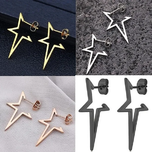 Yiustar New Arrival Romantic Earings for Girls Kids 304 Stainless Steel Stud Earrings Cute Tiny Love Earrings Jewelry Kids Gifts