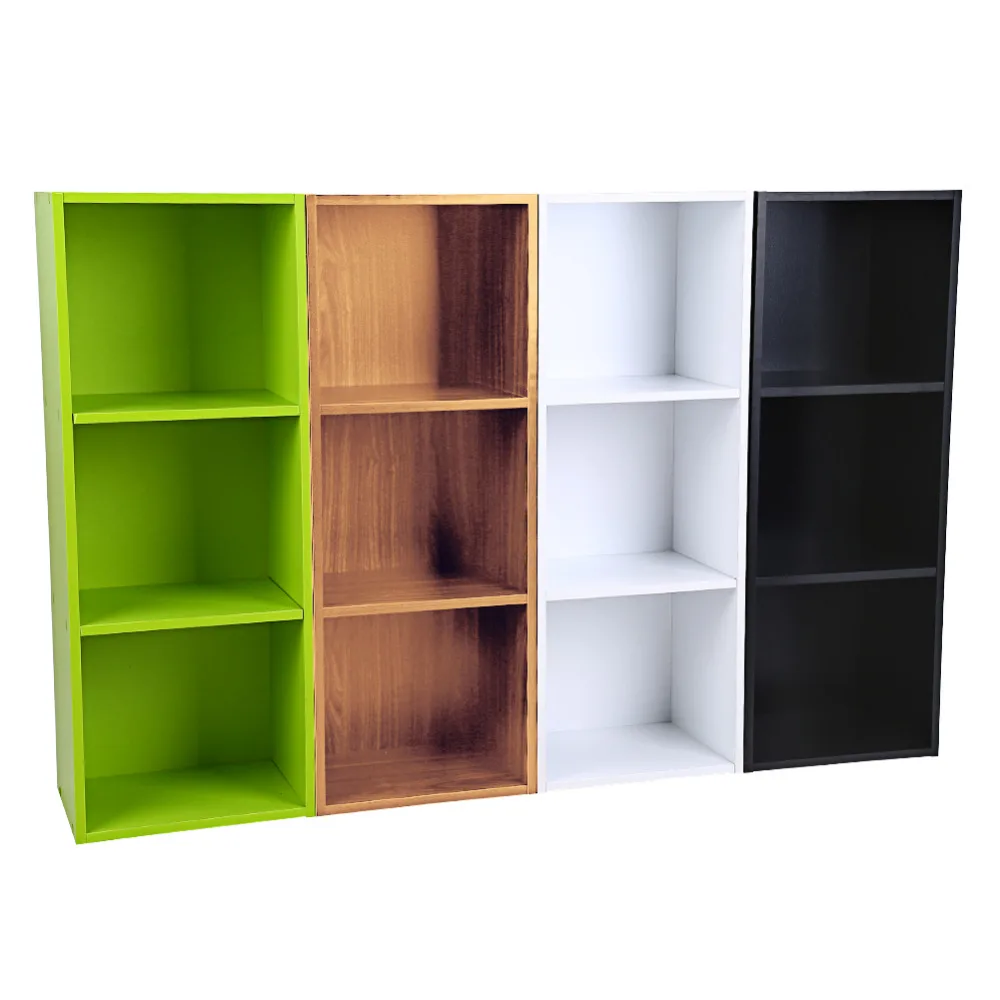 Compare Prices On 3 Shelves Bookcase Online Ping Low Brief Multifunction Wooden Bookcase Shelf Standing Book Shelves Storage Wood Cabinets Display Rack 1 2