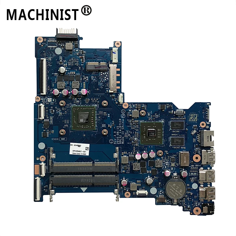 

For HP 15-BA 15-BA021CY 255 G5 15Z-BA laptop motherboard A6-7310 R5M1-30 2G 854967-601 854967-501 854967-001 BDL51 LA-D711P