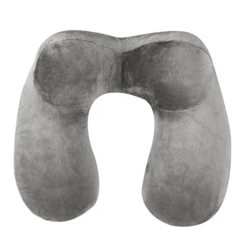 

1Pc U-Shape Travel Pillow for Airplane Inflatable Neck Pillow Travel Accessories Comfortable Pillows for Sleep Home Textile 7