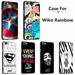 Чехол с рисунком Zerba и Shield для Wiko Rainbow, TPU Материал Case.6 цветов! чехол с кронштейном для мобильного телефона, более практичный