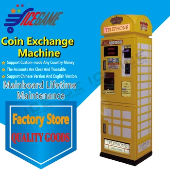 

China manufacturer coin cash changer machine coin seller game center coin changer