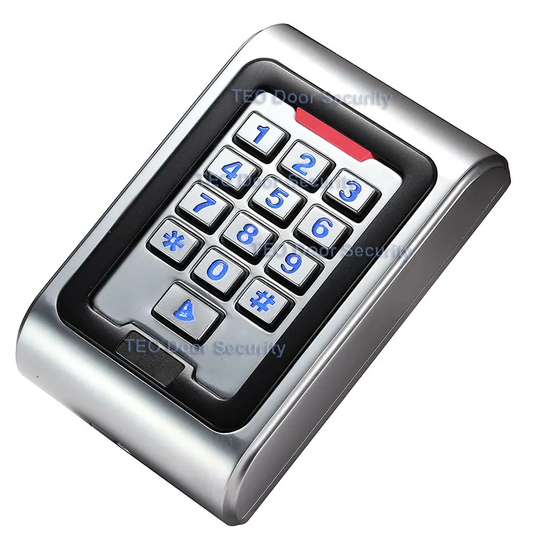 Водонепроницаемый IP68 RFID карта доступа Контроллер с Wiegand 26 выходное рабочее напряжение DC9V до 28V подсветка ключей металлический доступ