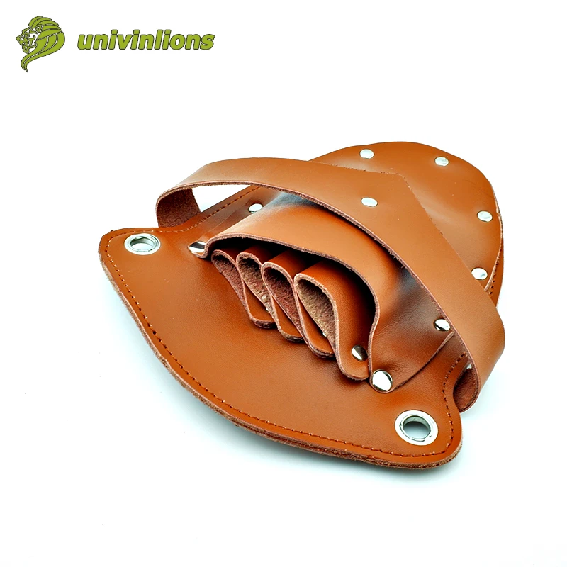 

18*18 cm salon leather hairdressing tool professional barber bag scissors pockets multifunction hairstylist holster pouch holder