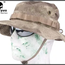 Шляпа «Бонни» от Emerson камуфляж шляпа Военная Тактическая армейская охотничья шляпа Защита от царапин ткань в сеточку AT-FG EM8534