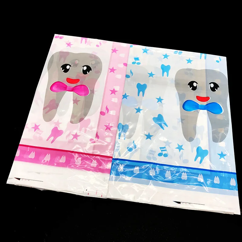 

1pcs/lot cute teeth theme disposable tablecloths baby teeth birthday party decorations teeth theme plastic tablecloths