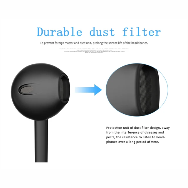 Simvict E6C Earphone Stereo Bass Sound Special Half In-ear Headset with Mic Handsfree for Phones Iphone 6 6s 5 5s Xiaomi Samsung