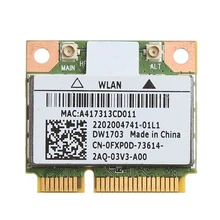 2019 New Bluetooth V4 0 Wifi Wireless Mini PCI Express Card For Atheros AR5B225 DELL DW1703