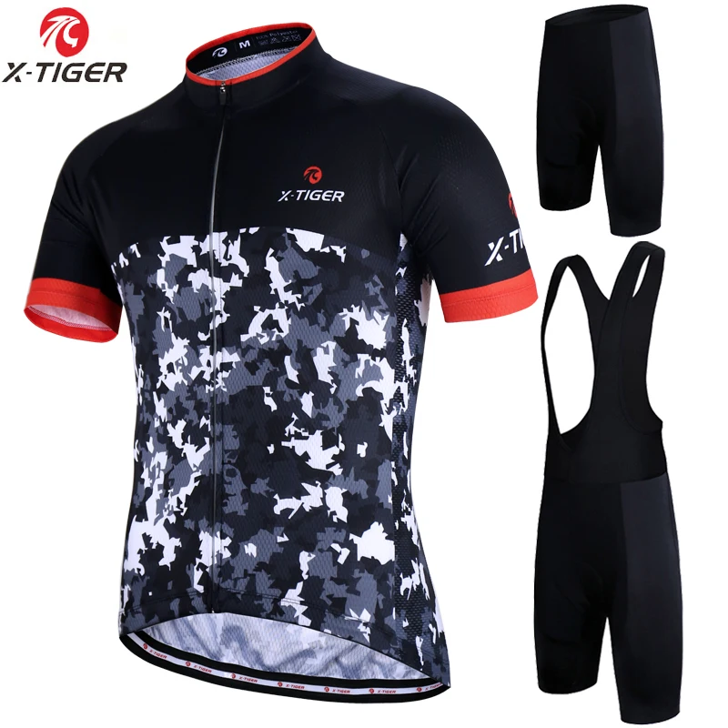 X Tiger Pro комплект для велоспорта MTB велосипедные майки одежда гоночного велосипеда