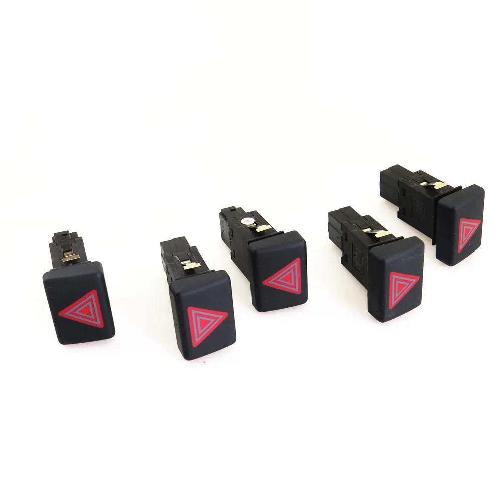 ZUCZUG For A4 S4 RS4 Qty 5 Car Alarm Hazard Warning Emergency Light Switch Button 8ED941509 8ED