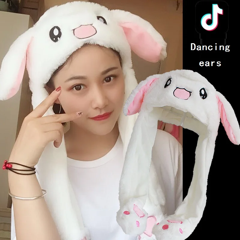 

Internet hotspot ear cap Pikachu unicorn will move cute airbag hat will dance ears