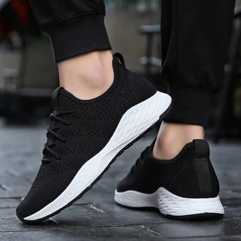 

Vogue Summer New Vogue Men Casual Shoes Professional Brand Shoes Men Mesh Footwear For Male Spring Fly Weave Sneakers Men
