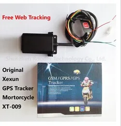 XEXUN XT-009 четырехдиапазонный мотоцикл GSM gps трекер локатор отрезать двигатель масло противоугонное устройство слежения XT009