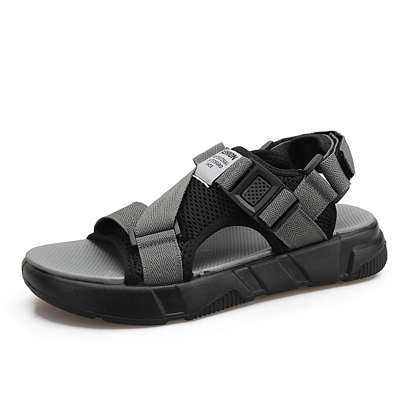 

New Summer Sandals Men Casual Shoes Mules Clogs Breathable Beach Slippers Male Water Hollow Jelly Chaussure Homme Big Size 39-45