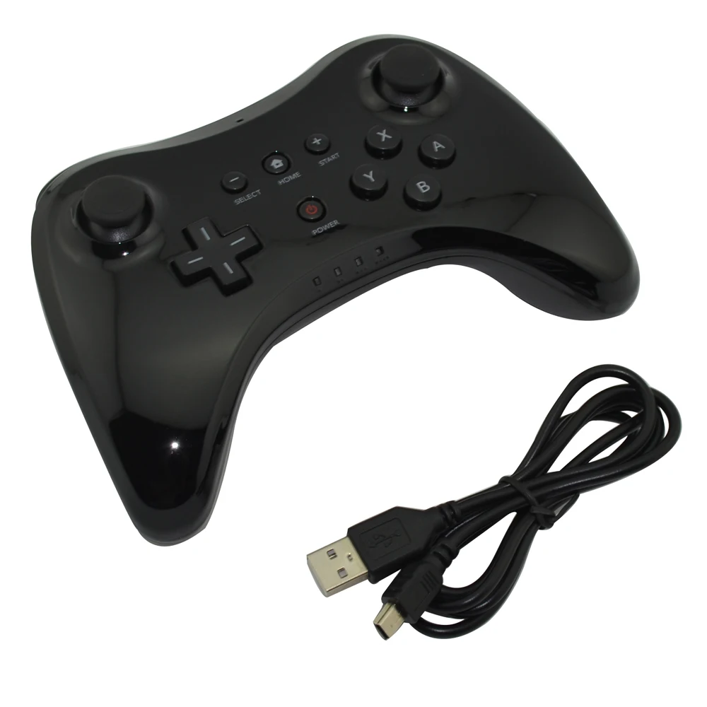 100pcs A Lot Wireless Gamepad For Wii U Game Controller Classic Pro