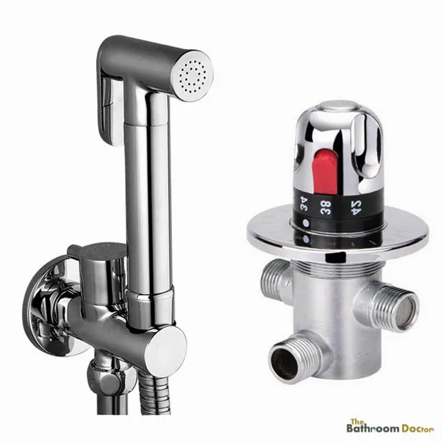 Buy Brass Handheld Bidet Douche Shattaf Spray Kit