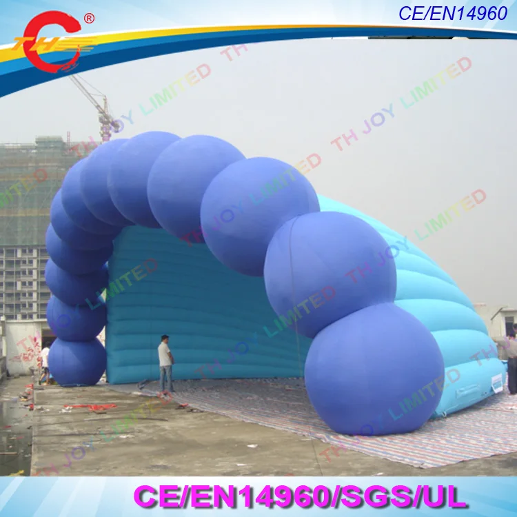 free shipping to door commecial Cheap Portable Inflatable Shell Stage Tent for Event | Игрушки и хобби