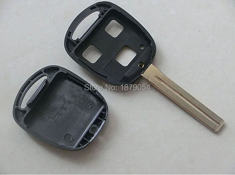No Logo Lexus remote key shell 3 button TOY48 Long